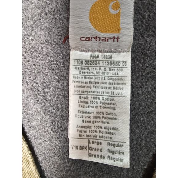 Vintage Thrashed Distressed Faded Destroyed Carhartt Vest V19 BRK Broke In - Picture 7 of 12